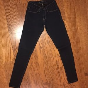 Flying monkey dark denim jegging